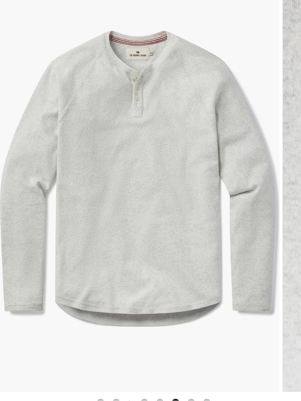 THE NORMAL BRAND Men’s Puremeso long sleeve shirt